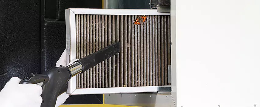 Clogged Air Duct Cleaning Process in Bloomsburg, PA