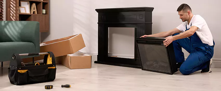 Old Rusted Metal Fireplace Repair And Replacement in Bloomsburg, PA