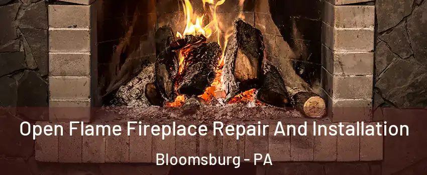  Open Flame Fireplace Repair And Installation Bloomsburg - PA